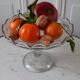Compotier / servant in molded glass 30s