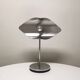 Table lamp, stainless steel and chrome-plated metal, Reggiani, 1970
