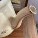 Old teapot or coffee maker in English style.