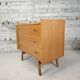 Commode vintage en bois clair