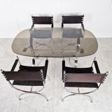 Dining chairs and table, 1960