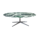 Table ovale en marbre vert de Florence Knoll - Knoll - Vintage
