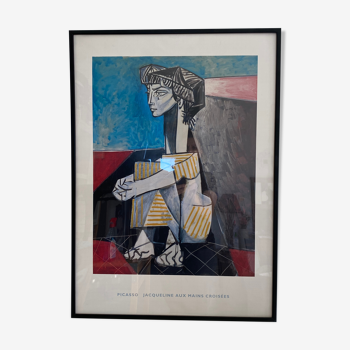Frame with Picasso poster