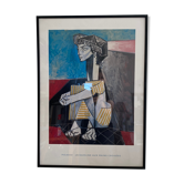Frame with Picasso poster