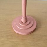 Old vintage wooden hat holder