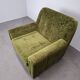 Mid-Century Czechoslovak Green Plush Armchair, 1970s