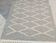 Carpet margoum gray and beige Berber