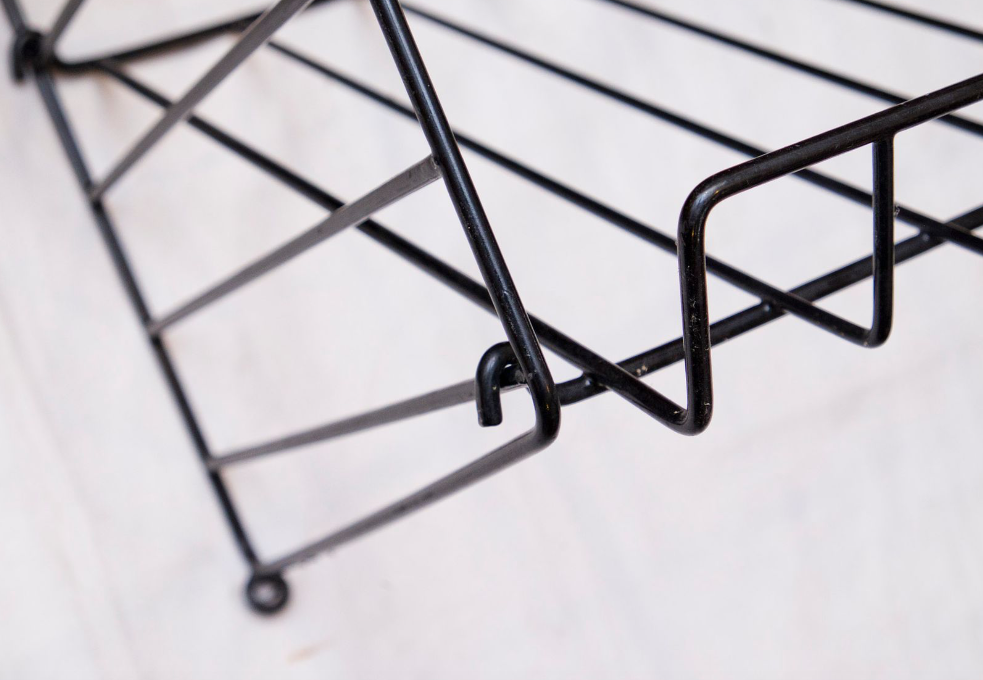 Recipient teak shelf - magazine holder by Kajsa - Nils "Nisse" Strinning for String 1960s