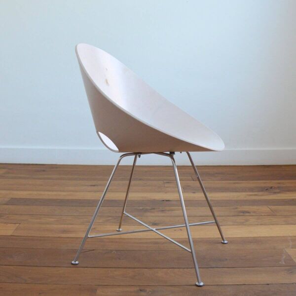 Chaise par Eddie Harlis S664 pour Thonet vintage 1990s
