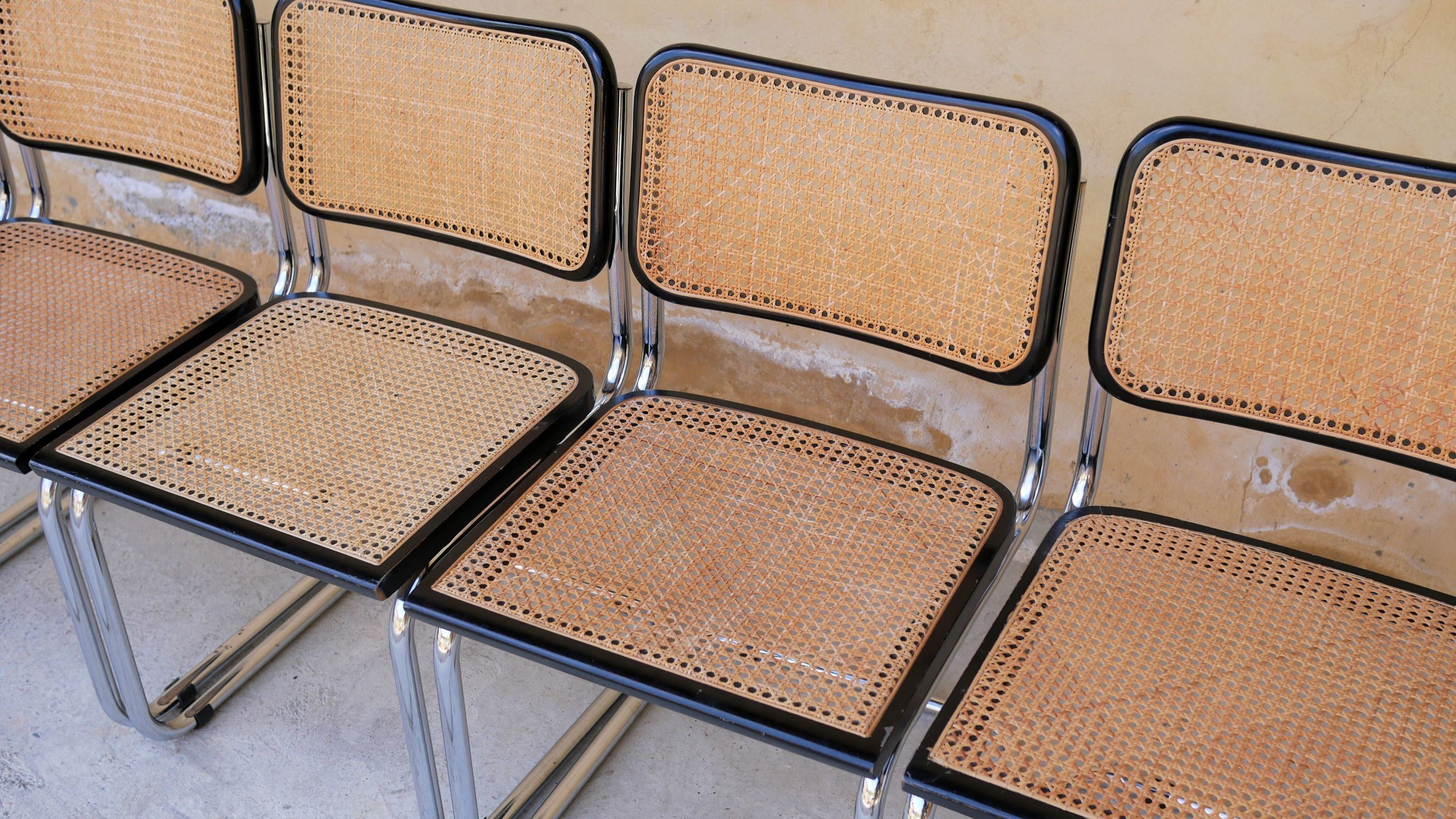 Chair B32 by Marcel Breuer, made in Italy