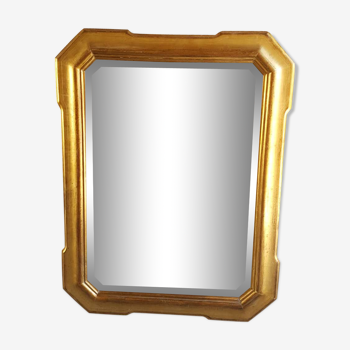 Louis Philippe mirror with gold leaf 51x92cm