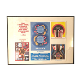 Affiche originale du Parti Communiste 1989