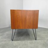 Mid-Century Danish Sideboard with Teak Veneer and Hairpin Legs, 1960