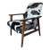 Restored Mid Century Armchair Type 300-227 Cowhide Velour 1970s