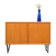 Two-door chest of drawers/sideboard with hairpin legs, 1960s. Restored