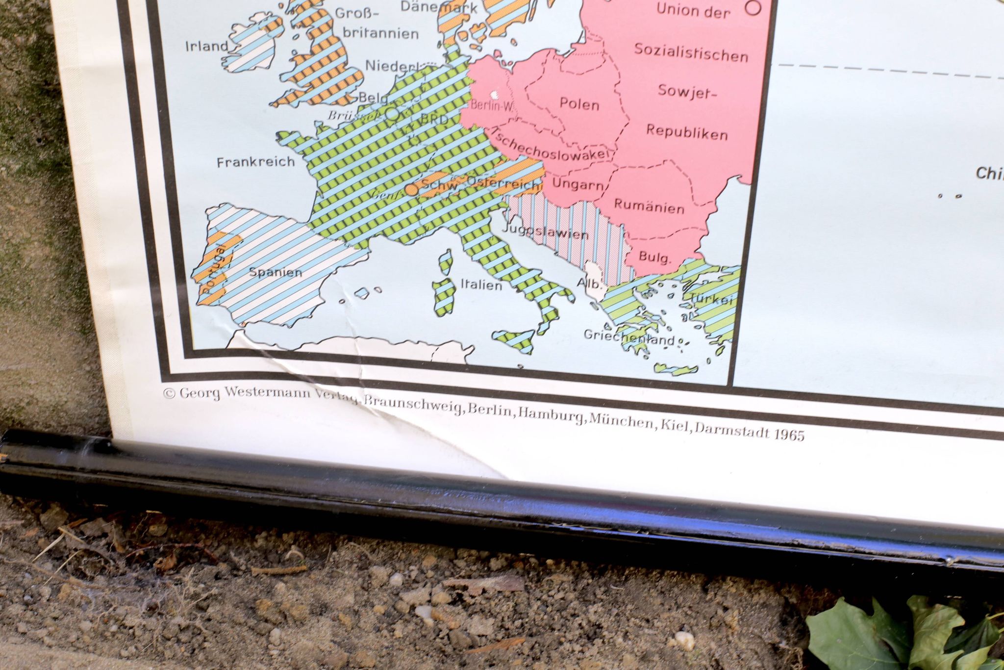 German geography map