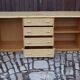 Rattan and Bamboo Enfilade in the style of Dal Vera 1970 Italy