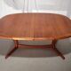 Scandinavian expandable table in Laurits M Larsen teak