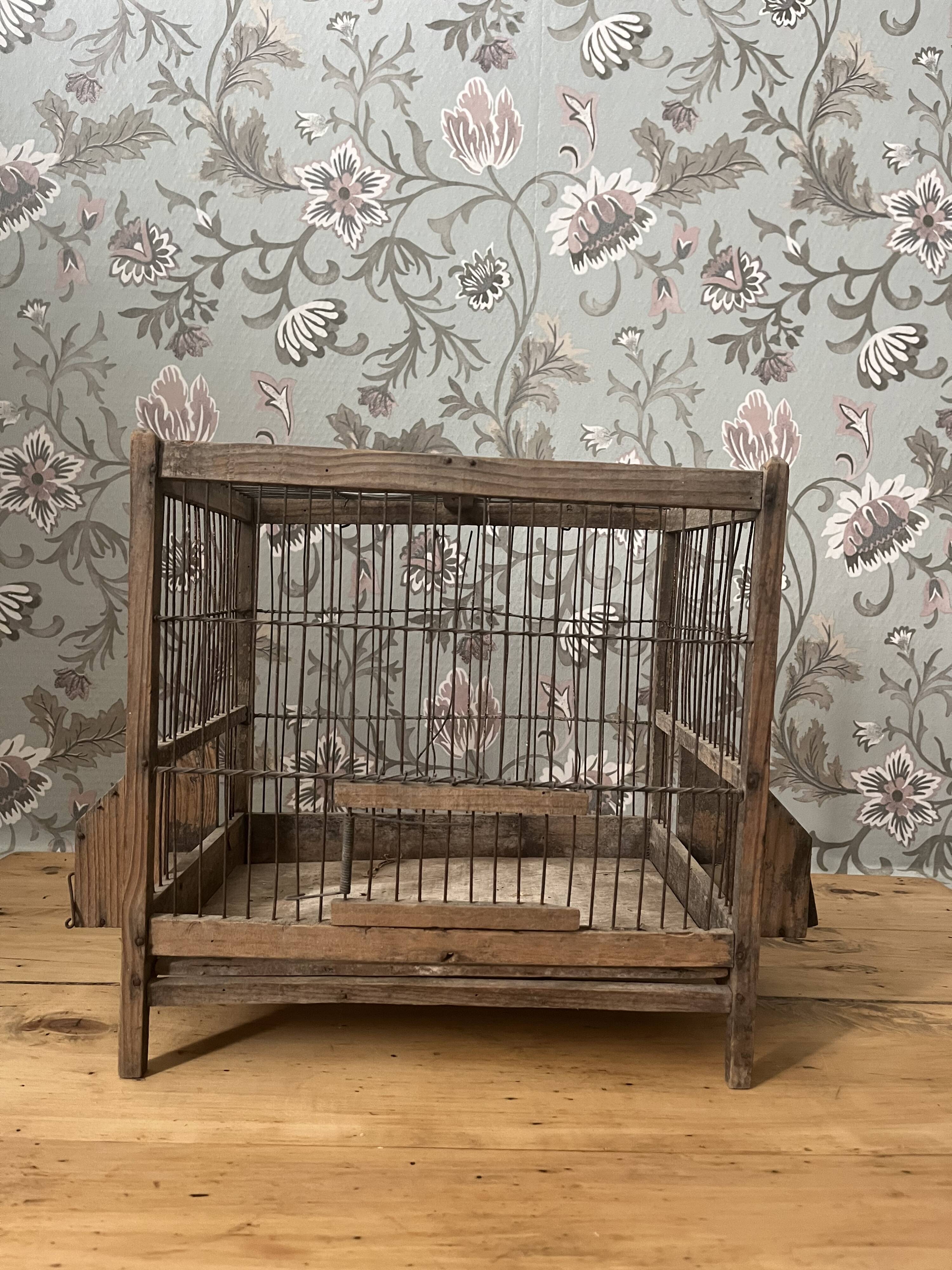 Old bird cage