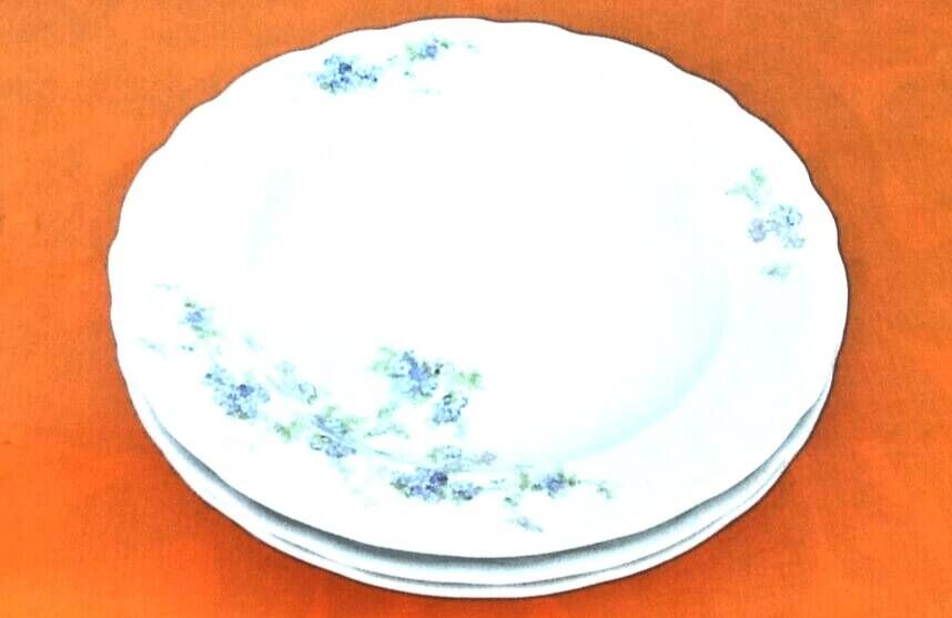 4 deep plates Porcelain Ancap Sona Verona Italy