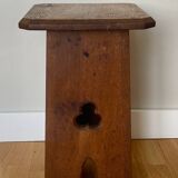 Tabouret ancien en chêne