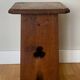 Antique oak stool