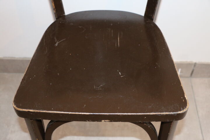 5 chairs BAUMANN N°29 brown