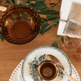 Set of 5 camel coffee cups "Arum"