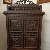 Carved piece of furniture