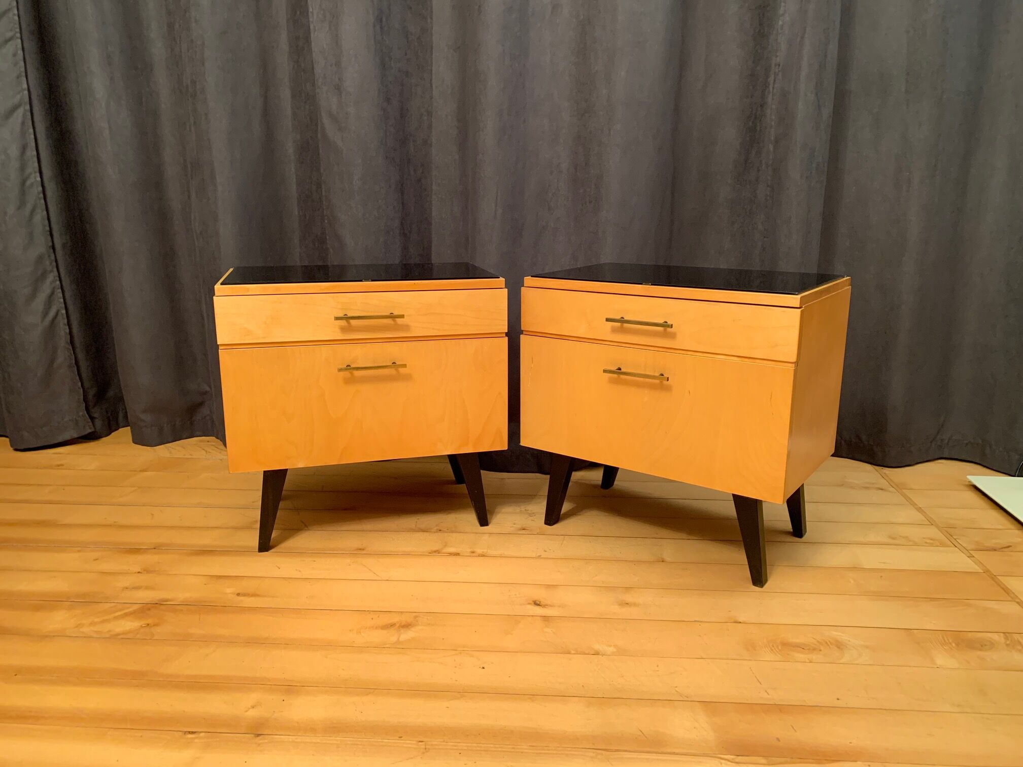 Pair of 1960s bedside tables