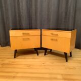 Pair of 1960s bedside tables