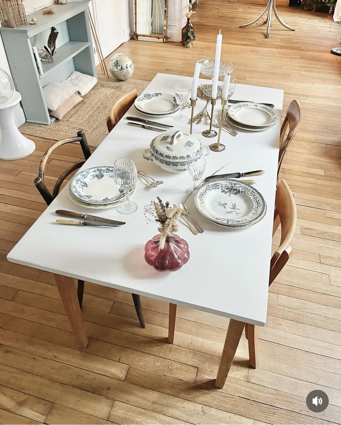 Vintage dining table