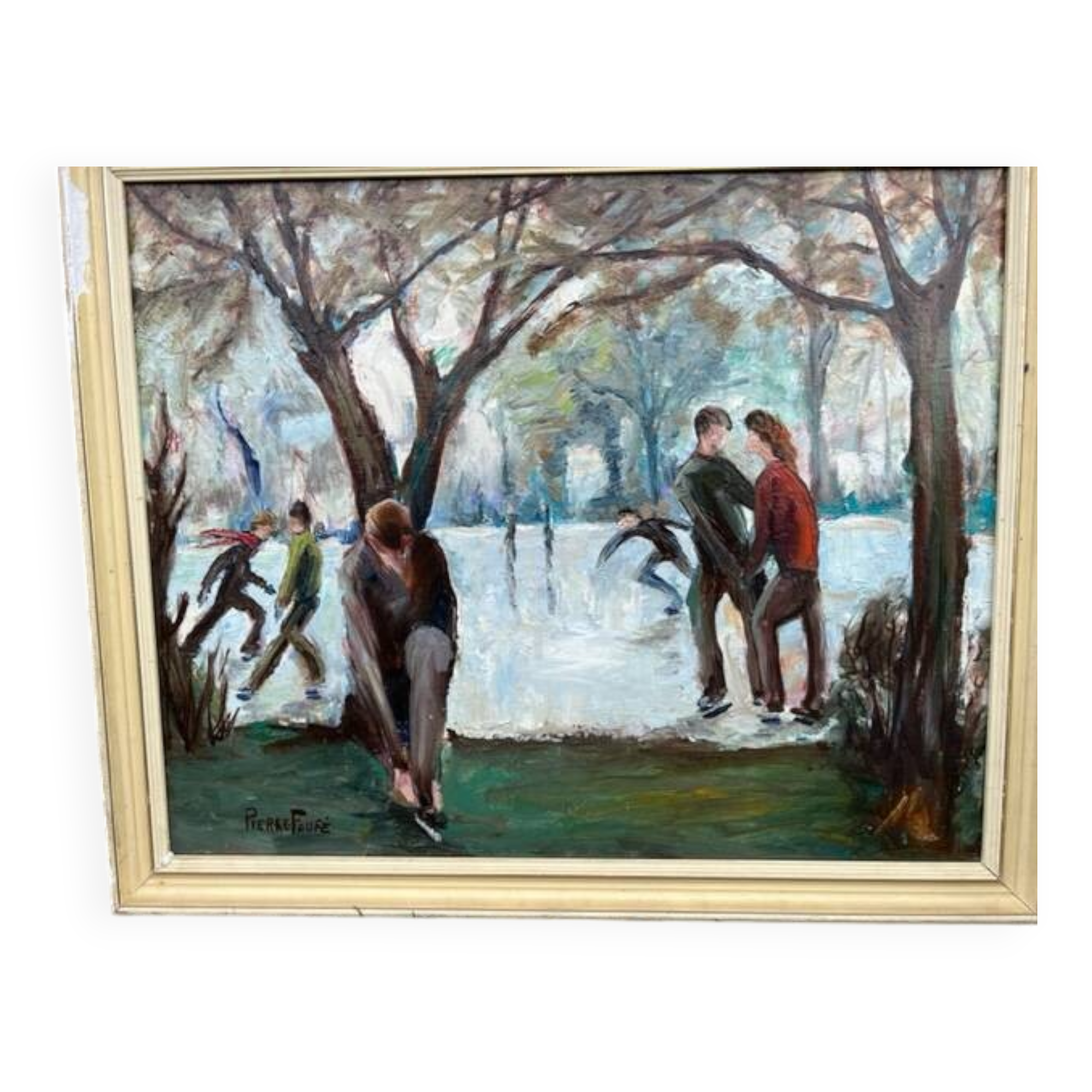 "The Skaters" – Pierre Faure (born in 1932)