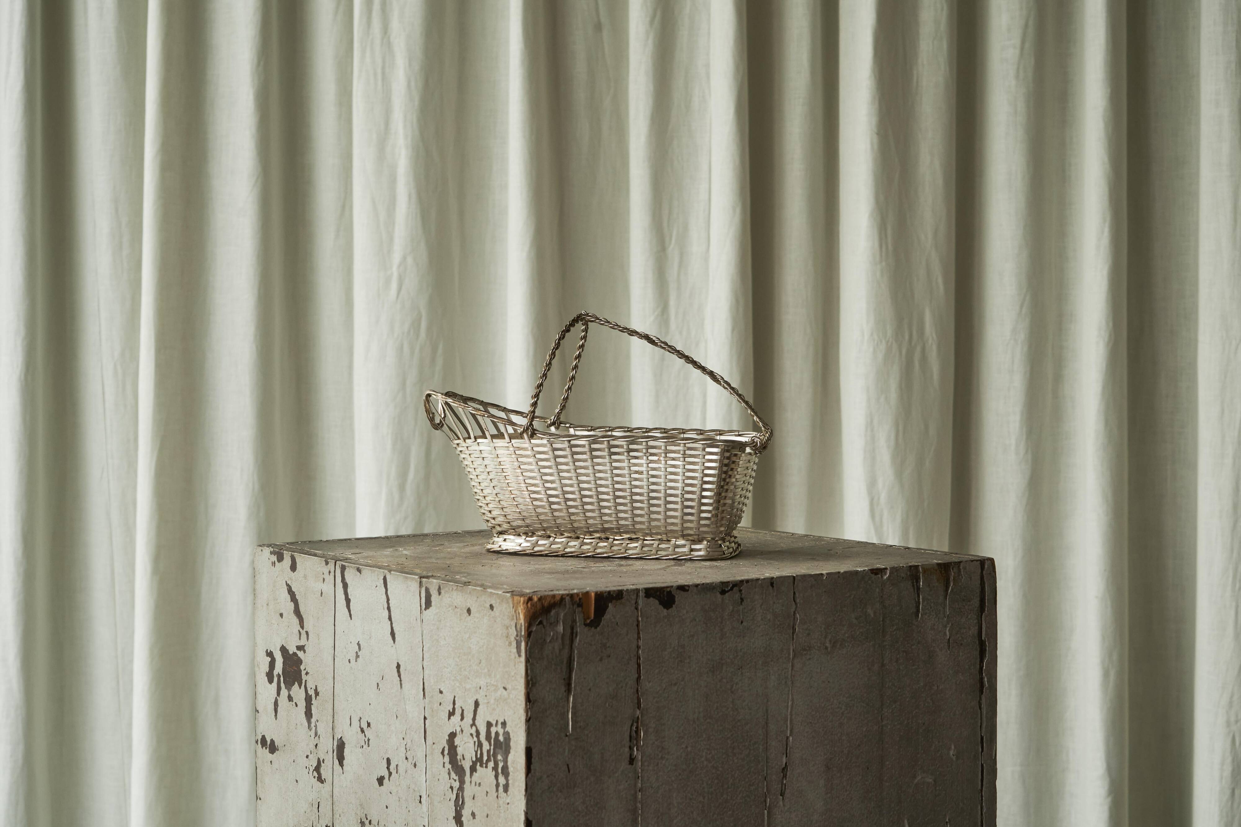 Lino Sabattini for Christofle, silver-plated bottle holder