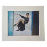Femme assise