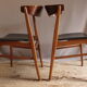 Lot de deux chaises scandinave farstrup model 206