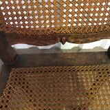 Suite of 6 Louis XV chairs in oak, 19th century