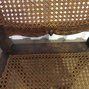 Suite of 6 Louis XV chairs in oak, 19th century