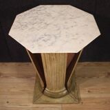 Particular side table with onyx top from the 70s