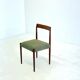 Vintage Lübke dining chair in teak wood