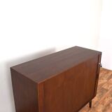 Mid-Century Danish Teak Tambour Doors Sideboard, 1960s
