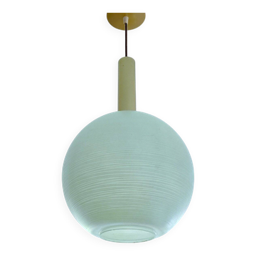 Vintage Italian pendant light in glass, 1950s