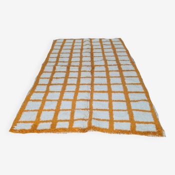 Handmade wool Berber rug 250 X 150 CM