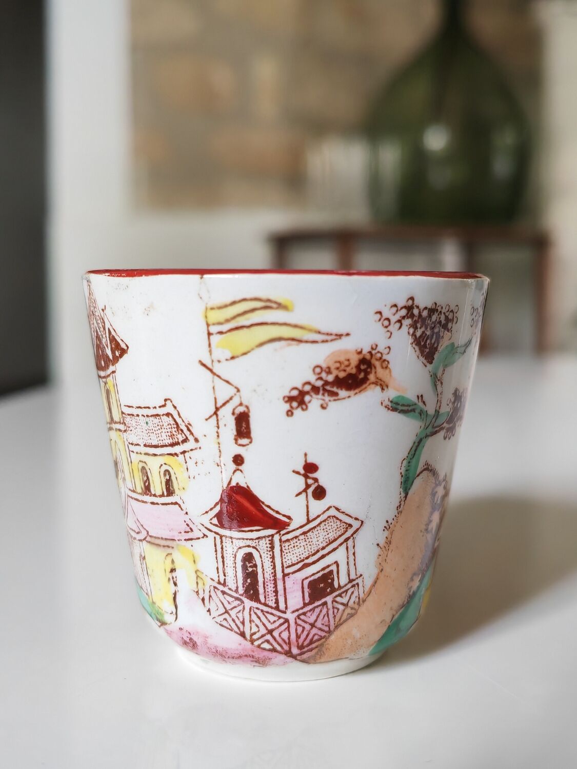 Iron earth cup XIXth