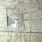Old globe in plaster G.Thomas