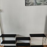 Vintage modular wall shelf