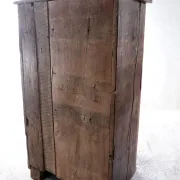 18th-century German primitive cabinet on sledge feet with forged hardware