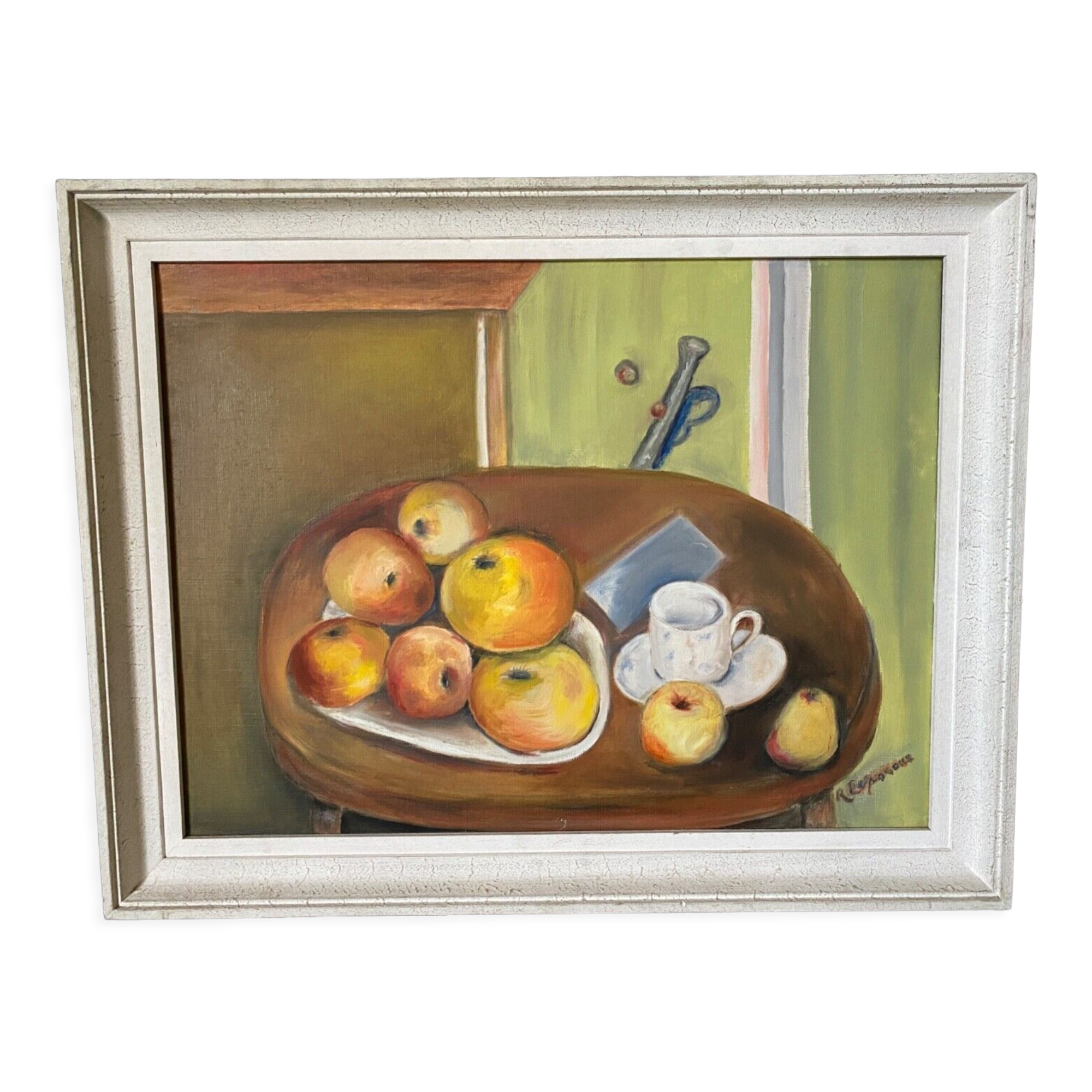 Still Life Les Grosses Pommes 1940 R. Leparoux