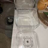 Transparent plexi ice cube tray GUZZINI 70's