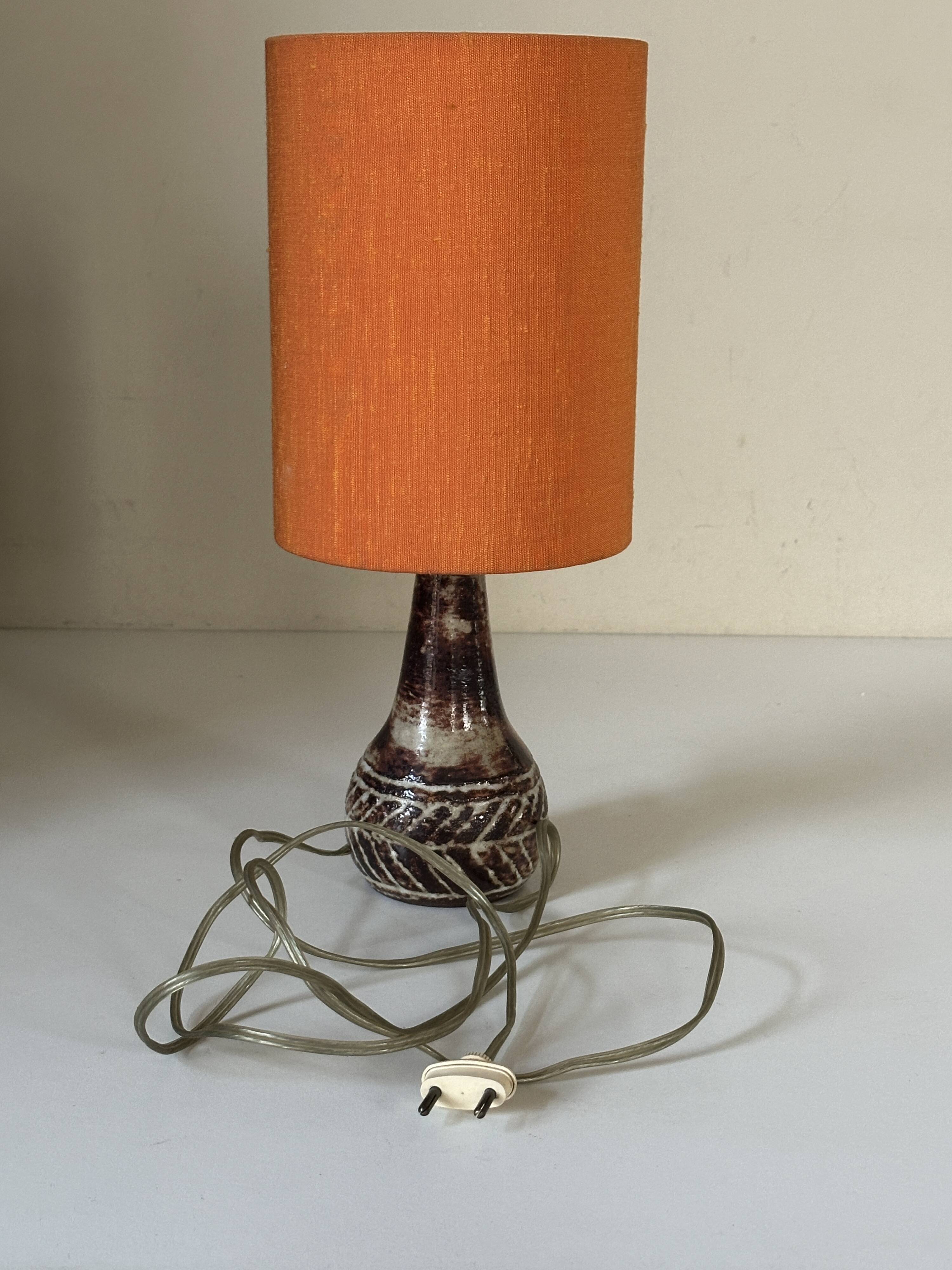 Lampe en céramique Olivier petit design vintage années 60